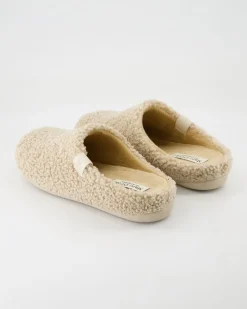 Home-Slipper Hausschuhe in Beige