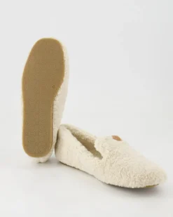 Home-Slipper Hausschuhe in Beige