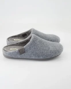 Home-Slipper Hausschuhe in Grau