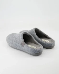 Home-Slipper Hausschuhe in Grau
