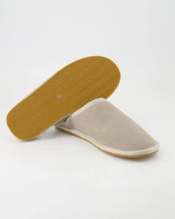 Home-Slipper Hausschuhe in Grau