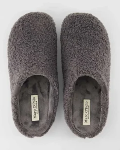 Home-Slipper Hausschuhe in Grau