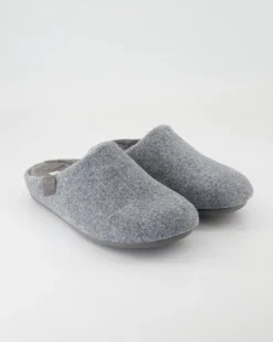 Home-Slipper Hausschuhe in Grau