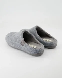 Home-Slipper Hausschuhe in Grau