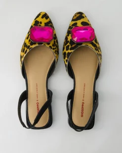 Hughes Slingpumps in Braun