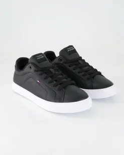 ICON COURT PINPERF LTH Sneaker in Schwarz