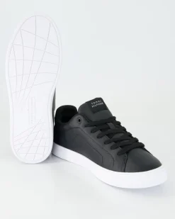 ICON COURT PINPERF LTH Sneaker in Schwarz