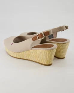 Iconic Elba Sling Back Sandalen in Grau