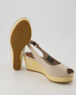 Iconic Elba Sling Back Sandalen in Grau