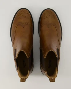 I013123D Stiefeletten in Braun