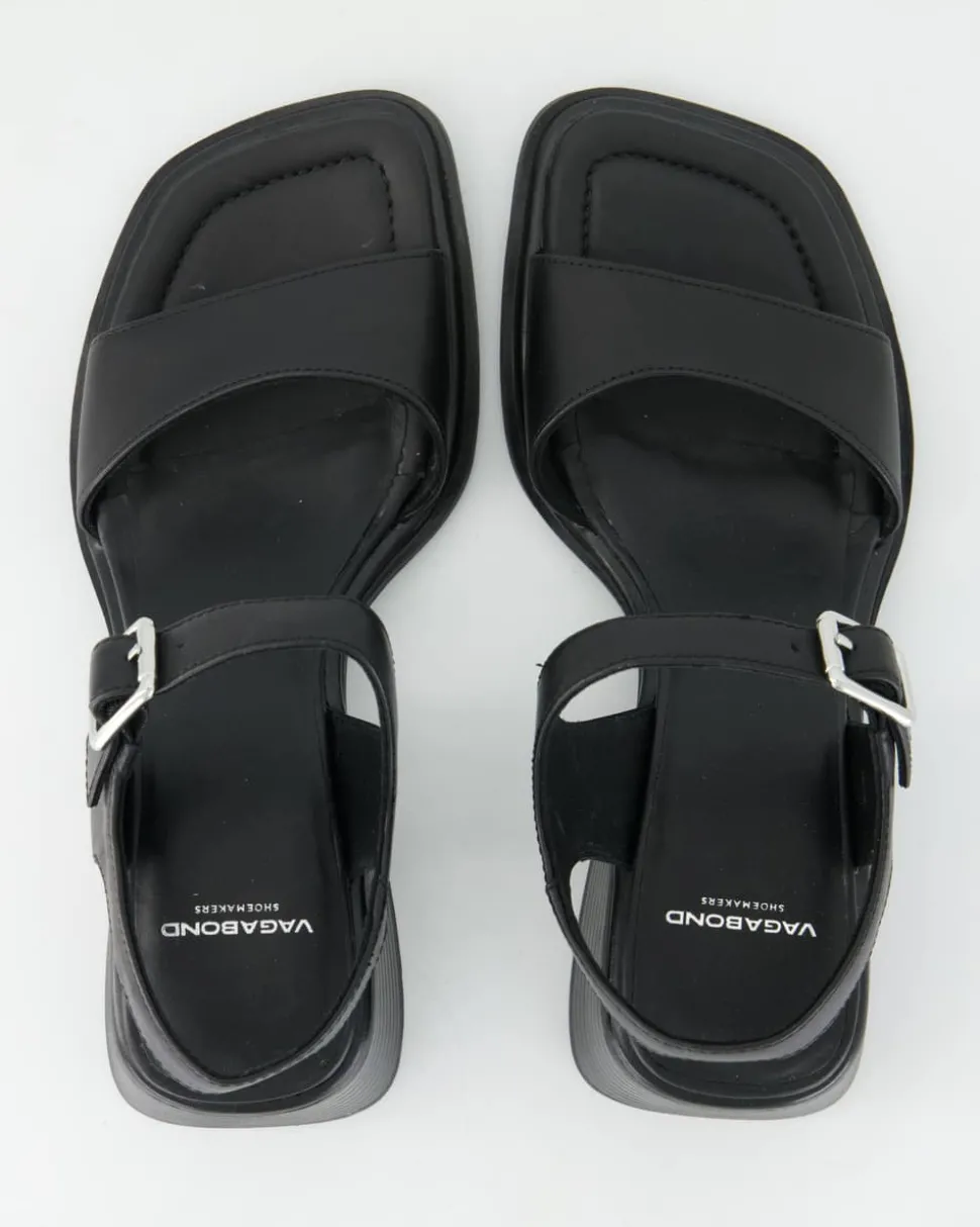 Ines Sandalen in Schwarz