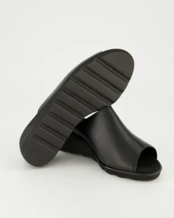 Inka Pantoletten in Schwarz