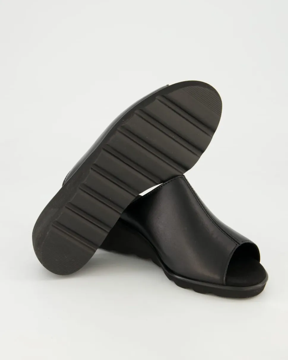 Inka Pantoletten in Schwarz