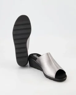 Inka Pantoletten in Silber