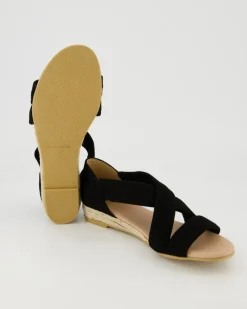 Isabella Sandalen in Schwarz