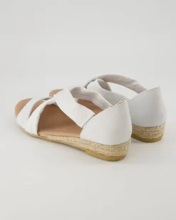 Isabella Sandalen in Weiß