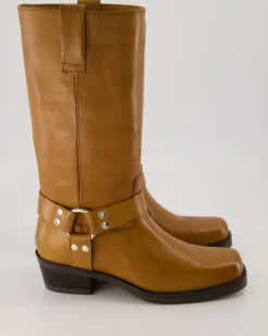 IV066 Bikerboots in Braun