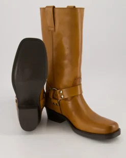 IV066 Bikerboots in Braun