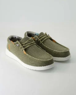 Jack Jute moss Slipper in Grün