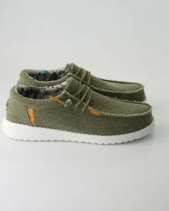 Jack Jute moss Slipper in Grün