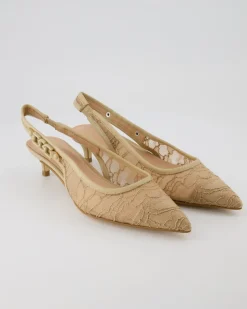Jeren2 Slingpumps in Beige