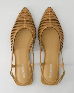 Jericho Slingpumps in Braun