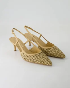 K-006 Slingpumps in Beige