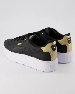 Karmen Distressed Sneaker in Schwarz