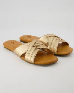 Kenleigh Slide Pantoletten in Gold