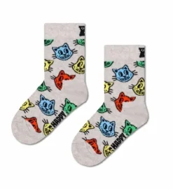Kids Cat Sock Socken in Mehrfarbig