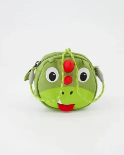 Kids Wallet Drache Umhängetasche in Grün