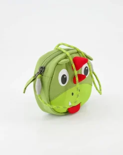 Kids Wallet Drache Umhängetasche in Grün