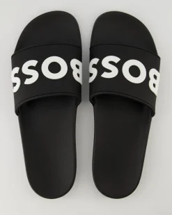 Kirk_Slid Pantoletten in Schwarz