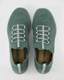 Knitup191 Sneaker in Grün