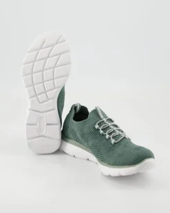 Knitup191 Sneaker in Grün