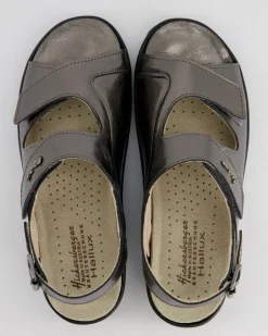 Kräuterschuhe Pantoletten in Silber