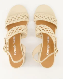 L9102 Sandalen in Beige