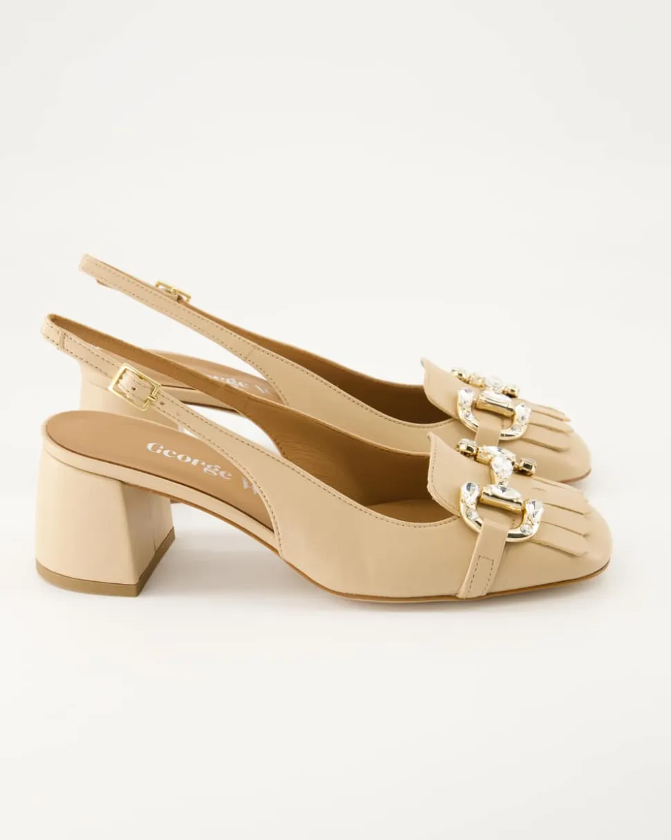 L6002 Slingpumps in Beige