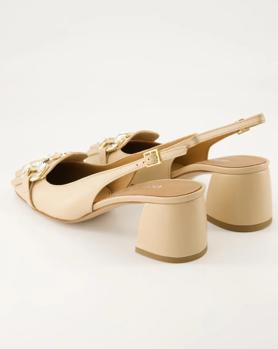 L6002 Slingpumps in Beige