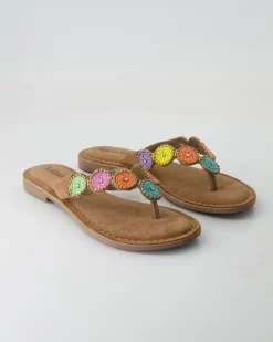 LA75453 Zehentrenner in Mehrfarbig