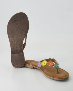 LA75453 Zehentrenner in Mehrfarbig