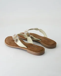 LA75451 Zehentrenner in Weiß