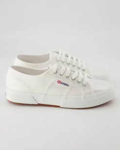 2750-Lame Schnürschuhe in Weiß