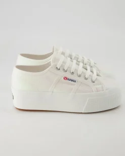 2790-Lame Sneaker in Weiß