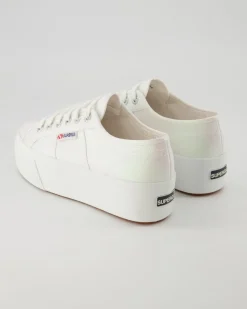 2790-Lame Sneaker in Weiß