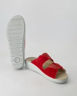 Latina Pantoletten in Rot