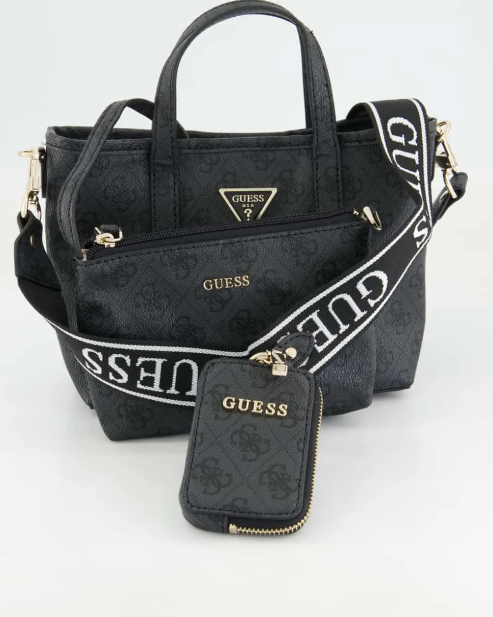 Latona Mini Tote Handtasche in Schwarz