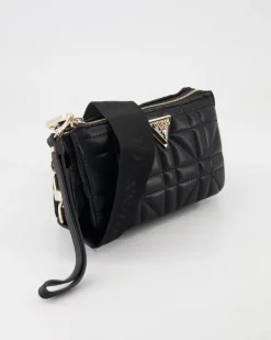 Latona Mini TRI Cprmnt Top Zip Umhängetasche in Schwarz