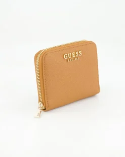 Laurel SLG Small Zip Around Portemonnaie in Braun