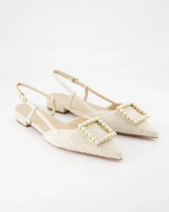 Lavanda Slingpumps in Beige